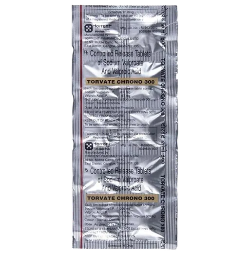 torvate chrono 300mg tablet 10's